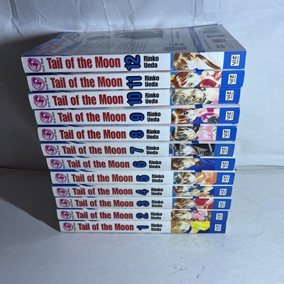 Tail of the Moon Prequel + 1-10 English Set Manga by Rinko Ueda Ex-Lib