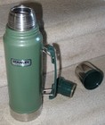 STANLEY Thermos Vintage Green 1.1 Quart Liter Vacuum-Seal Bottle w/Cup *MINT* — photo 7