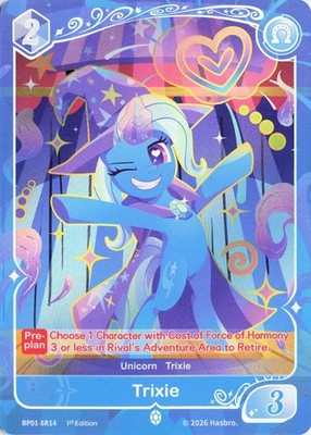 Trixie My Little Pony: Fantasy Wonderland Silver Rare BP01-SR14 