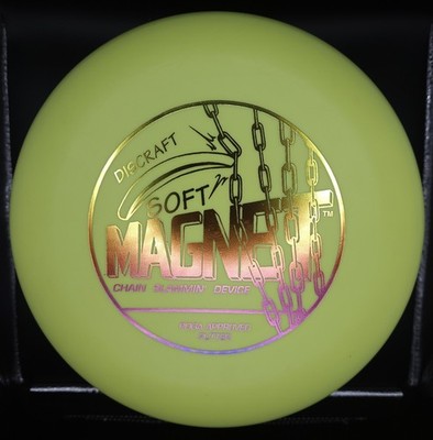 Discraft Soft Magnet Yellow 4 Chain Taco Putter 175g 