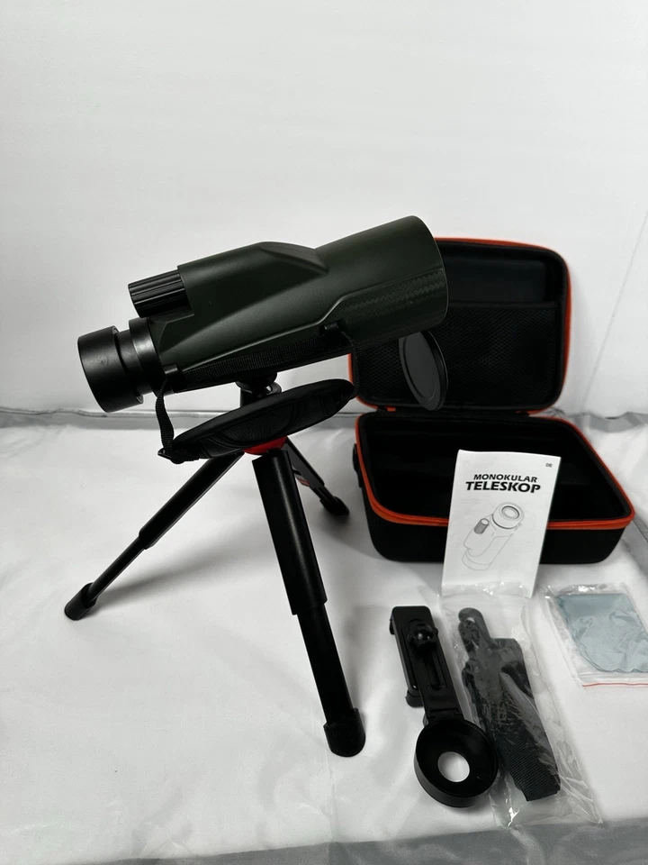 Spotting Scope/Monocular 12x56 Green/Black - Image 4 of 4