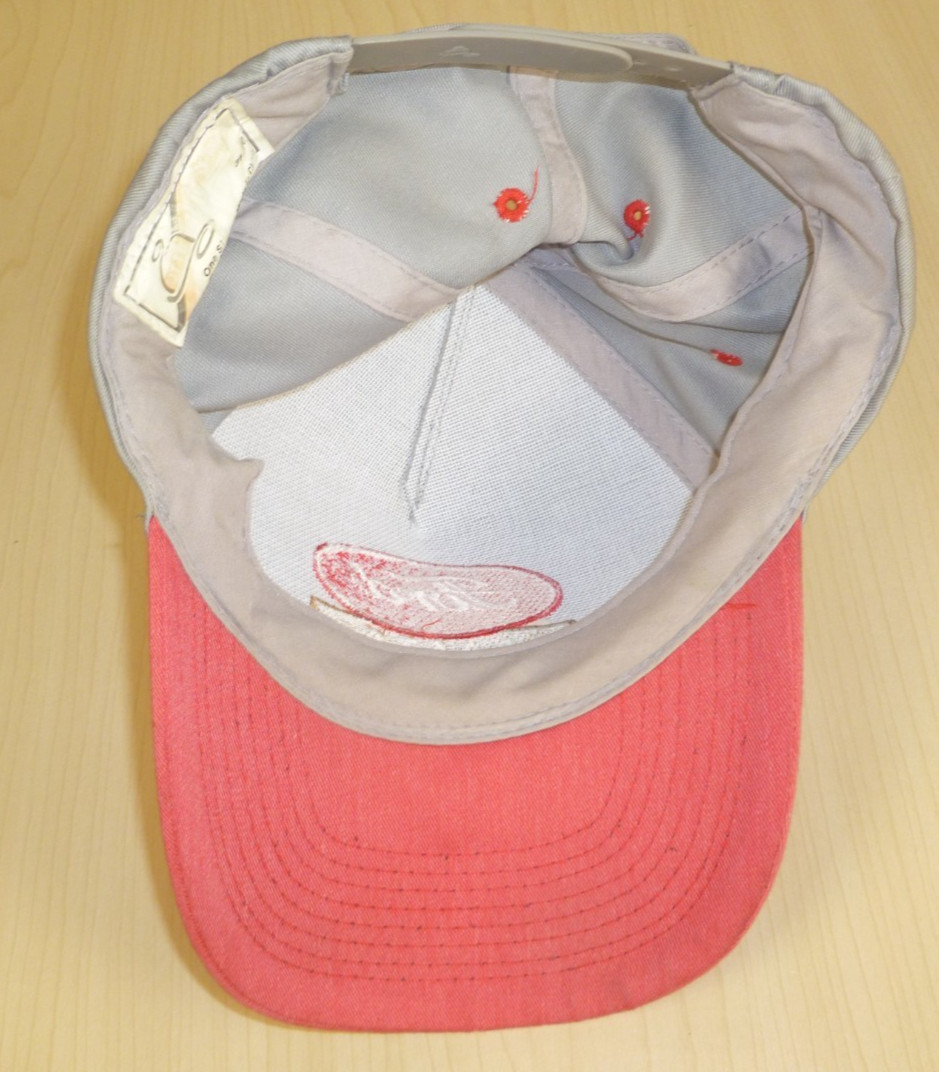 Gray And Red Snapback Ford Tractor Patch Hat - image 6