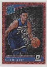 2018 Donruss Optic Rated Rookie Fast Break Red Prizm 11/85 Keita Bates-Diop x3x