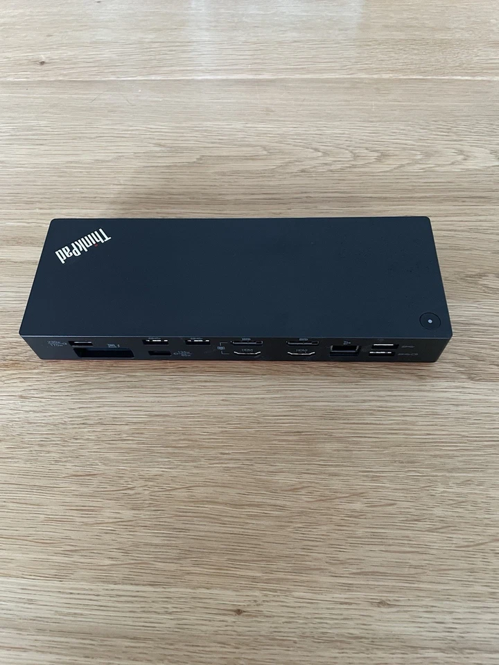 Lenovo Thunderbolt 3 Notebook-Dockingstation - Schwarz (40AN0135EU) - Bild 3 von 4