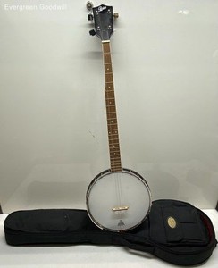 Rover RB-20 Openback 5-String Banjo - Damaged Tuning Keys - w/ Gig Bag