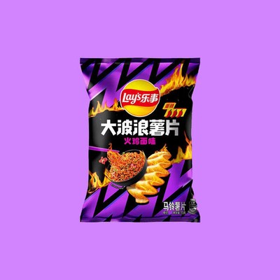 Lay's Wavy Buldak Ramen 70g (China) Exotic Snacks