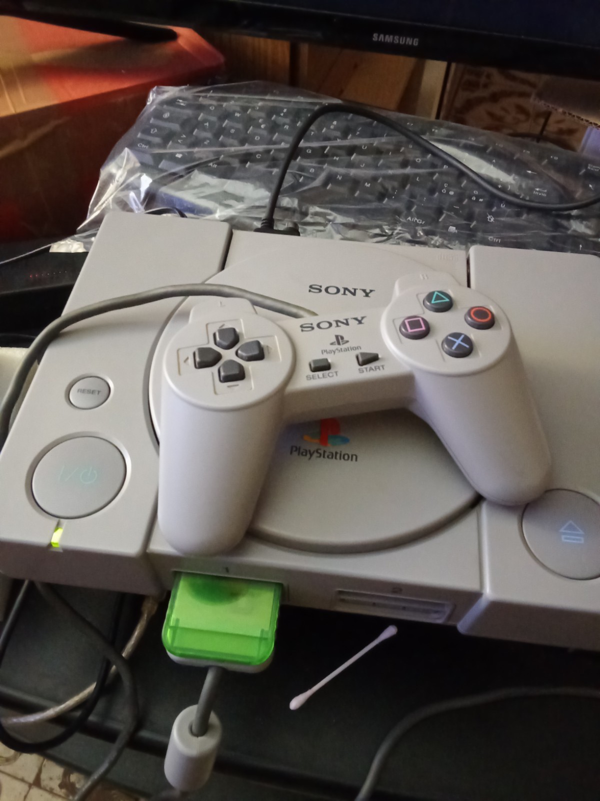 Console Sony Playstation 1 ps1 psx + 5 game