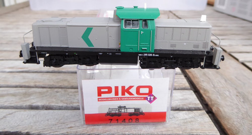Piko 71408 TT Spiele Max Diesellok BR 295 026-9 B&VL Cargoflex Epo.5/6 DSS+LED | Zustand: Gebraucht