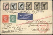 Germany 1929 Graf Zeppelin Round the World Trip Friedrichshafen Mi32 Cove 115544