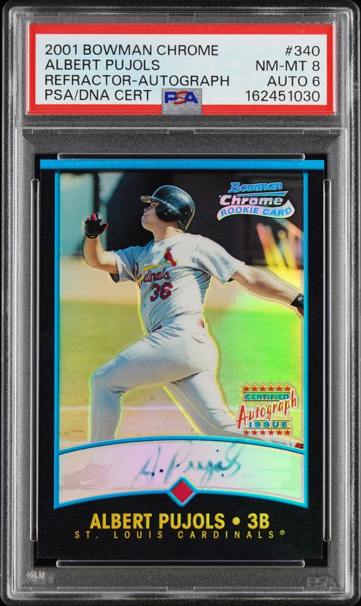 2001 Bowman Chrome - Albert Pujols #340 for sale | eBay