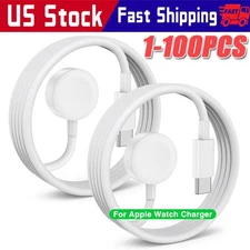Type-C Cable Charger For Apple Watch3 4 5 6 7 SE 8 9 Ultra Magnetic Charging LOT