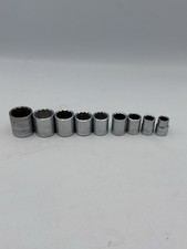 Vintage Husky Usa 38 Drive Sae Socket Set 22012-22026 38-78 9pc
