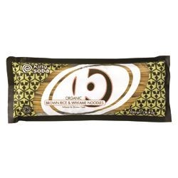 King Soba Org Brown Rice Wakame Noodles 250g