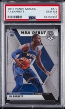 2019 PANINI MOSAIC #270 RJ BARRETT PSA 10