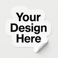 PERSONALISED STICKERS CUSTOM LOGO LABELS BUSINESS GLOSS / MATTE Waterproof UK