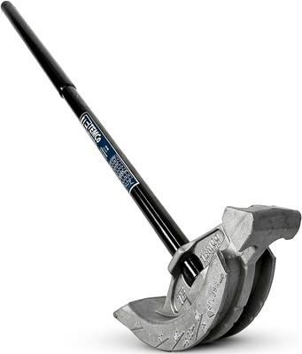 TEMCo 2 in 1 Dual Shoe Conduit Bender - 1/2'' & 3/4'' EMT, Rigid - 2... 