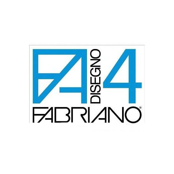 BLOCCO FABRIANO 4 - 20 FOGLI RUVIDI 220 GR MQ.- 33X48 CM.