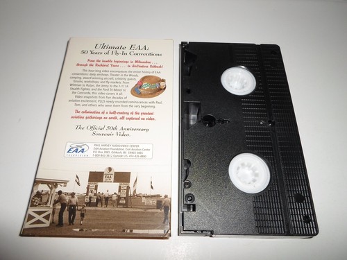Tested ! Airshow Oshkosh *Ultimate EAA* VHS History Documentary 50th Anniversary - Picture 2 of 5