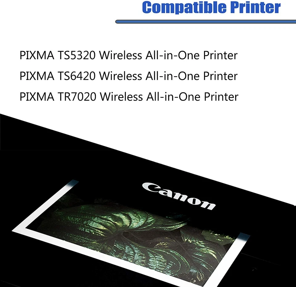 2PK PG-260XL CL-261XL Ink Cartridge Replacement For Canon TR7020 TS6420 TS5320 - Image 2 of 4