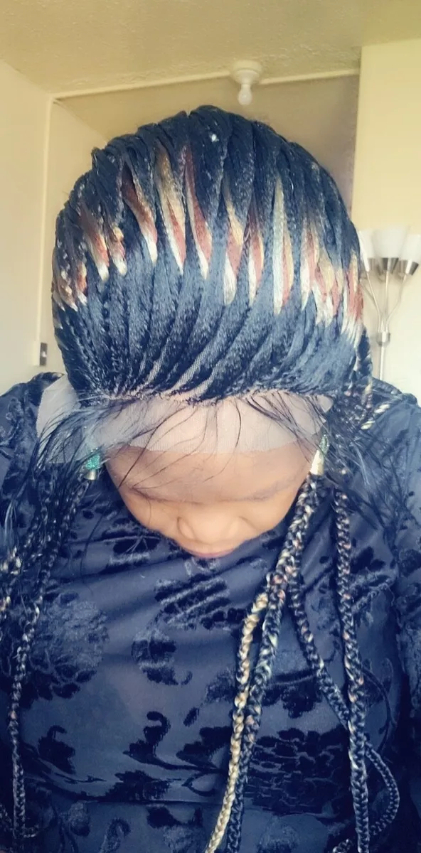 Straight down clearance cornrows