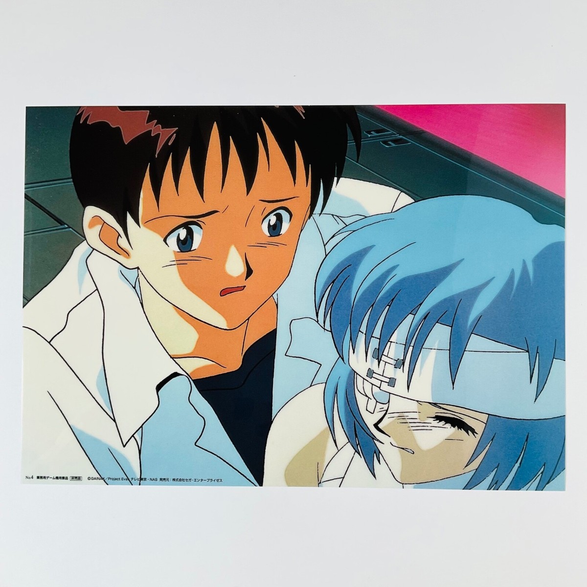 【シリアルNo.001 / 限定300本】「天地星空」✕EVANGELION Neon Genesis Evangelion Reproduction Cel Cellu Club Shinji & Rei