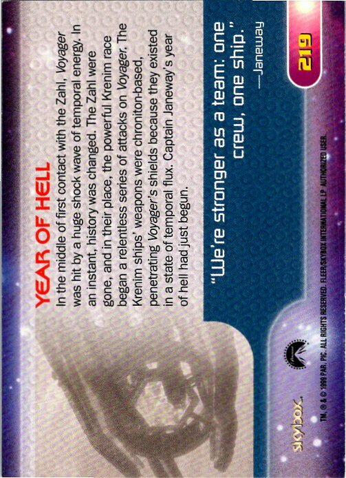 1999 Skybox Star Trek Voyager Closer To Home - PICK / CHOOSE YOUR CARDS - Picture 73 of 157