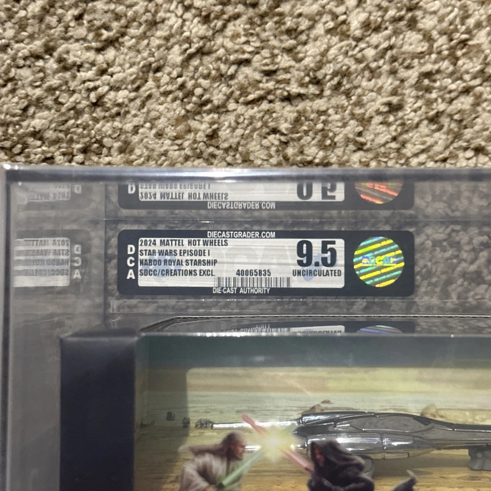 DCA 9.5 SDCC 2024 Mattel Hot Wheels Star Wars Episodio 1 Naboo Royal Starship Foto 2 de 4