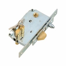 Hakenschloss Einsteckschloss Schiebetor Schiebetür Schloss Dorn 30 oder 40 mm