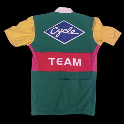 NWT Vintage Polo Ralph Lauren Cycle Racing Jersey Shirt Stadium 