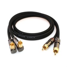 Hifi RCA Audio Cable Male to Male Stereo Audio Patch Coaxial Cable Cord