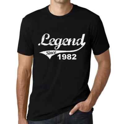 Herren Grafik T-Shirt Legende seit 1982   Legend Since 1982   Geschenk 42.