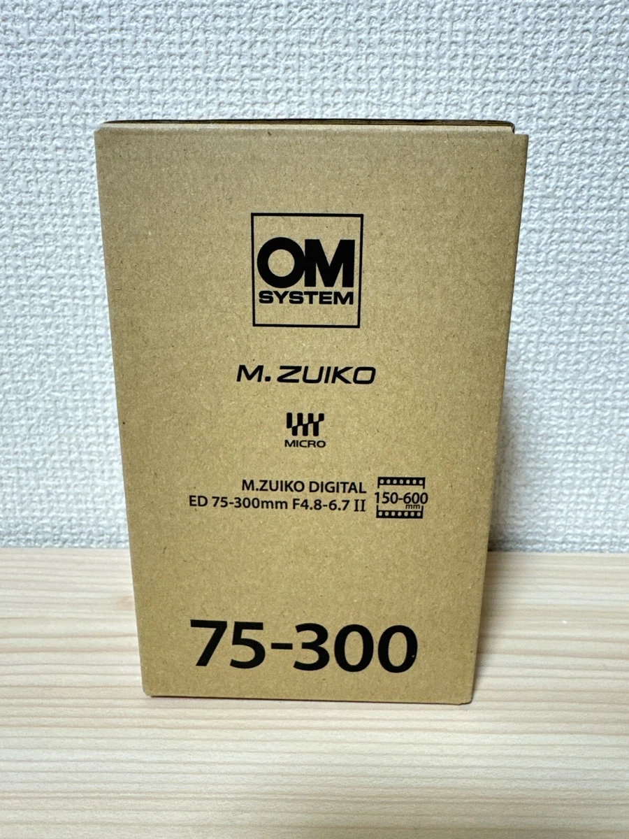 【中古】(オーエムシステム) OM SYSTEM OM SYSTEM M.ZUIKO DIGITAL ED75-300/F4.8-6.7II OM SYSTEM M.ZUIKO DIGITAL ED 75-300mm F4.8-6.7 II 中古価格比較