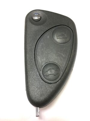 Custodia Protettiva Per Chiave Auto In Silicone A 2 3 Pulsanti Proteggi Supporto Per Guscio In Pelle Per Alfa Romeo Gt 147 156 166 JTD TS Portachiavi Remoto Pieghevole - Foto 2