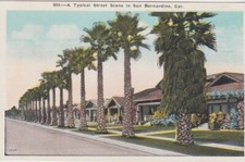 Residential Street Scene-SAN BERNARDINO, California