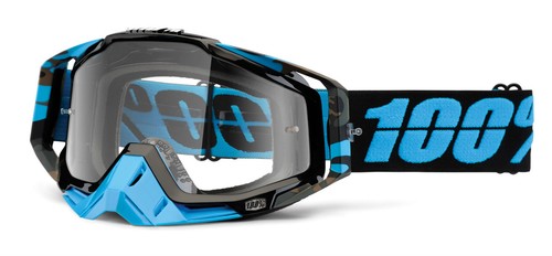 100% RACECRAFT MOTOCROSS MX GOGGLES MIRROR LENS enduro bike 100 PERCENT NEW - Picture 12 of 23