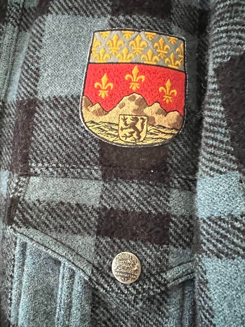 銚*丸様 RRL Ralph Lauren チェック柄ウールジャケットMサイズ