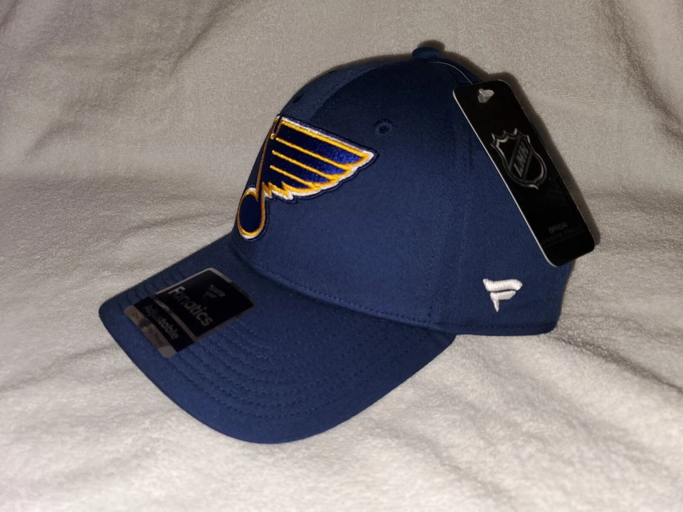 FANATICS NHL ST. LOUIS BLUES STRAPBACK HAT MENS BLUE NEW 20997434 - Image 2 of 4