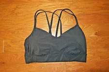 XL 14❤️ALL IN MOTION❤️SPORTS PADDED❤️BRA BLACK EXTRA REVOMABLE PADS High Support