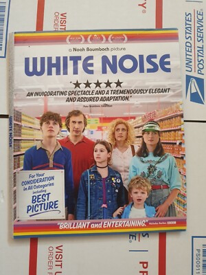WHITE NOISE blu ray FYC 2022 Noah Baumbach Adam Driver Netflix RARE screener