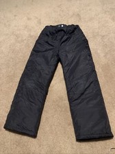 MM youth unisex Snowpants Size XL 14-16 Black Winter girl boy
