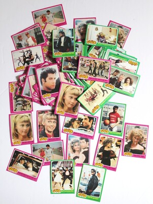 1978 GREASE 129 pc Movie Trading Cards Sandy Danny Olivia Newton John Travolta 