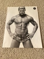 Vintage DOLPH ZIGGLER WWE Wrestling Pinup Photo Magazine Clipping 2013