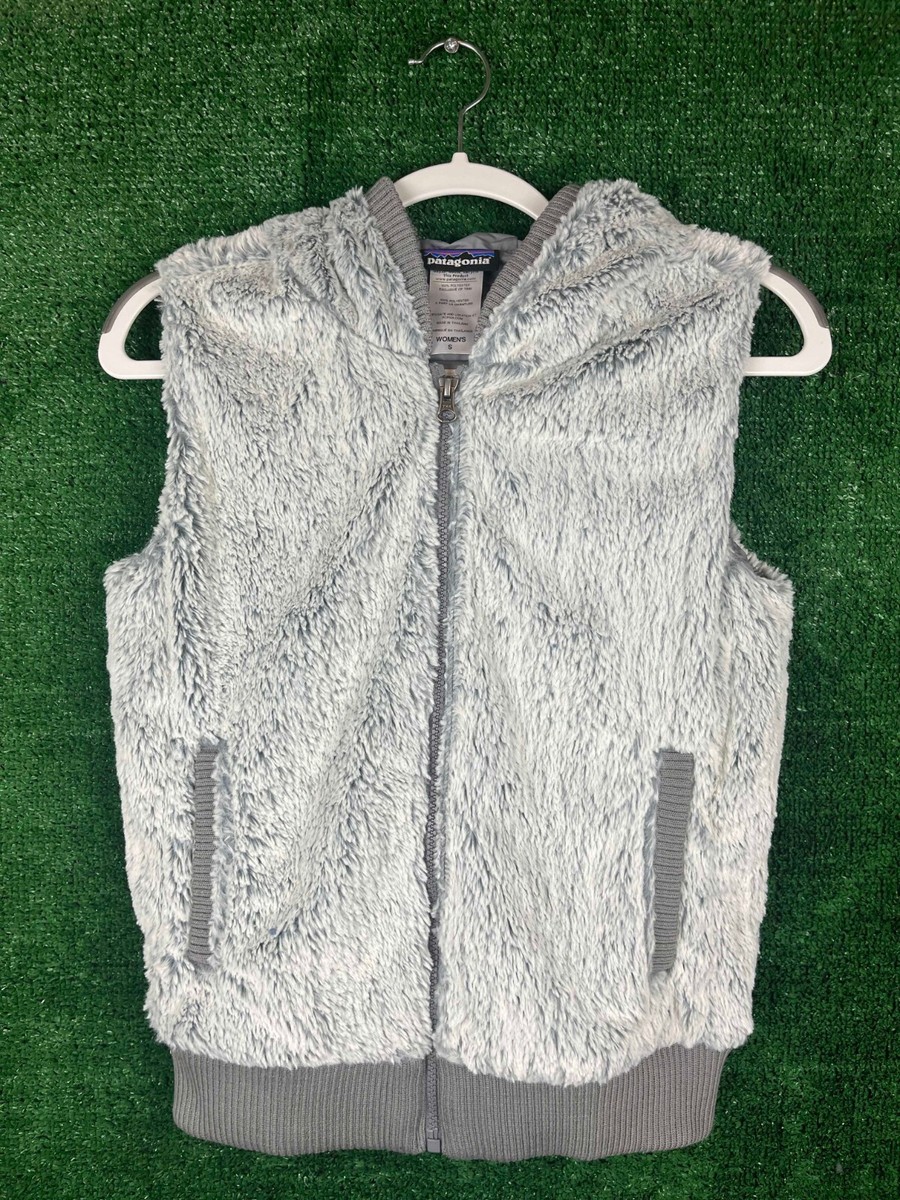 Hooded Vest Patagonia Fuzzy Vest Faux Fur Patagonia Furry Vest