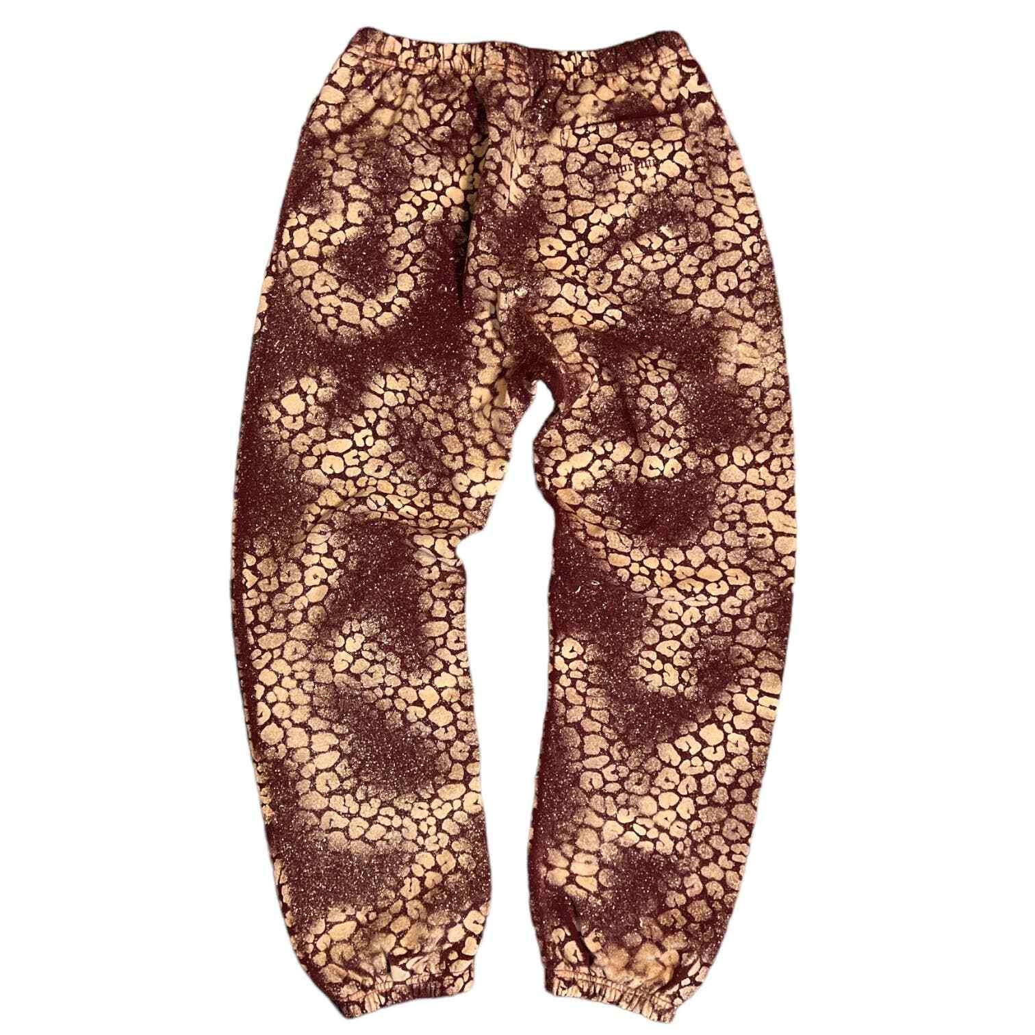 Supreme Bleached Leopard Sweatpants - image 2