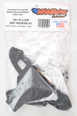 McAllister Racing Drag / Street Stock Body Mounting Kit- Associated B5 B5M DR10
