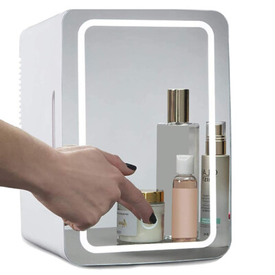 Mini Fridge Liter Beauty Fridge, Makeup Mirror Skincare Fridge