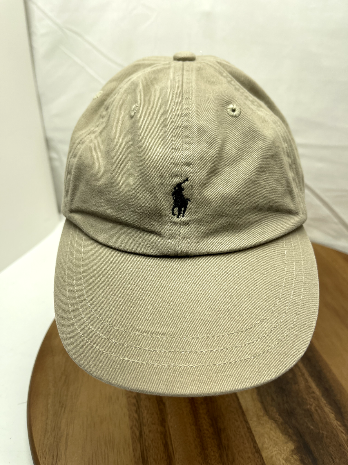 Ralph Lauren Polo Cappello Berretto Cinturino Schiena Cachi Nero Pony Casual Bambini Ragazzi Giovani