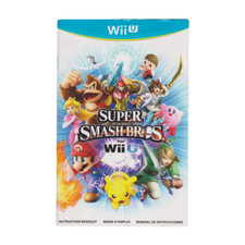 Super Smash Bros. Replacement Instruction Manual A 42pgs, Wii U 