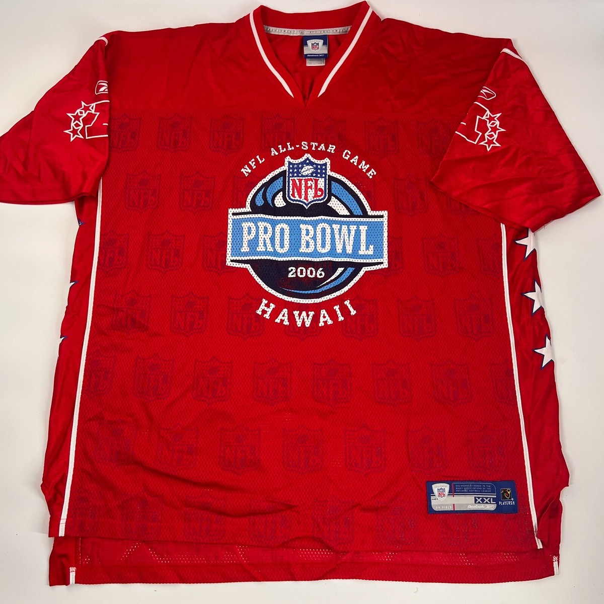 NFL Reebok Hawaii ユニフォーム オールスターアメフト NFL All Star Game Jersey AFC Mens Football Jersey Red Hawaii