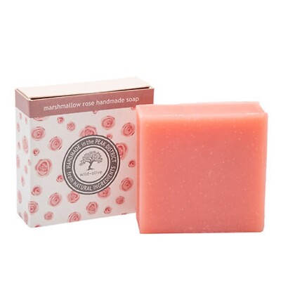 Marshmallow Rose Handgemachte Seife 100g